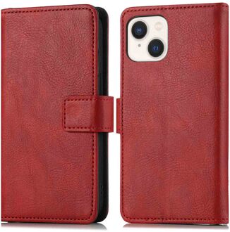 Imoshion Luxe Bookcase voor de Apple iPhone 14 / 13 - Rood