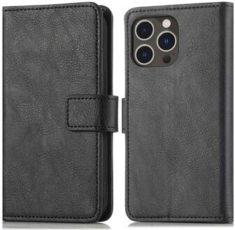 Imoshion Luxe Bookcase voor de Apple iPhone 14 Pro Max - Zwart