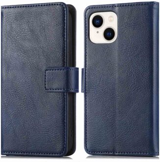 Imoshion Luxe Bookcase voor de Apple iPhone 15 Plus - Donkerblauw