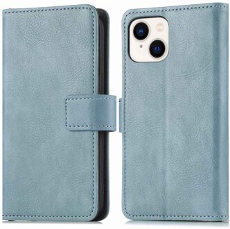 Imoshion Luxe Bookcase voor de Apple iPhone 15 Plus - Lichtblauw