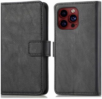 Imoshion Luxe Bookcase voor de Apple iPhone 15 Pro Max - Zwart