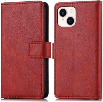 Imoshion Luxe Bookcase voor de Apple iPhone 15 - Rood