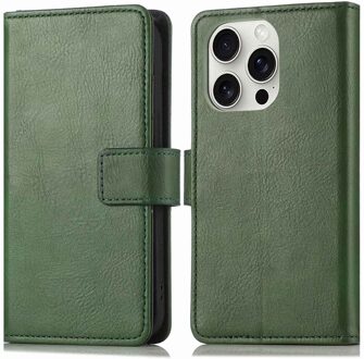 Imoshion Luxe Bookcase voor de Apple iPhone 16 Pro - Groen