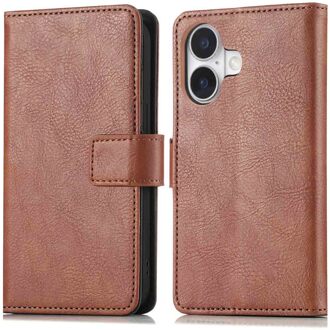 Imoshion Luxe Bookcase voor de Apple iPhone 17 - Bruin