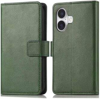 Imoshion Luxe Bookcase voor de Apple iPhone 17 - Groen