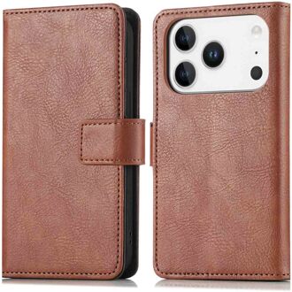 Imoshion Luxe Bookcase voor de Apple iPhone 17 Pro Max - Bruin