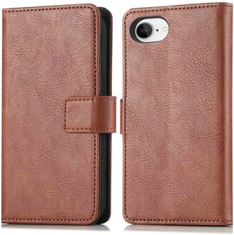 Imoshion Luxe Bookcase voor de Apple iPhone 17e / 16e - Bruin