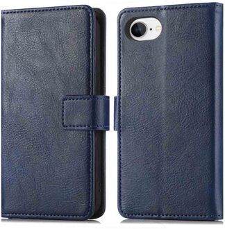 Imoshion Luxe Bookcase voor de Apple iPhone 17e / 16e - Donkerblauw