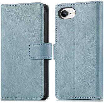 Imoshion Luxe Bookcase voor de Apple iPhone 17e / 16e - Lichtblauw