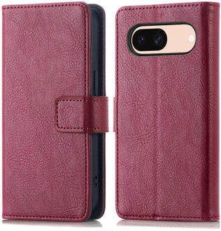 Imoshion Luxe Bookcase voor de Google Pixel 8a - Bordeaux Rood