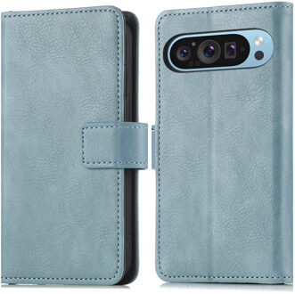 Imoshion Luxe Bookcase voor de Google Pixel 9 / 9 Pro - Lichtblauw