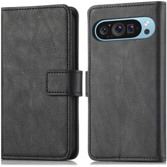 Imoshion Luxe Bookcase voor de Google Pixel 9 / 9 Pro - Zwart