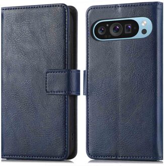 Imoshion Luxe Bookcase voor de Google Pixel 9 Pro XL - Donkerblauw