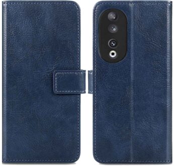 Imoshion Luxe Bookcase voor de Honor 90 - Donkerblauw
