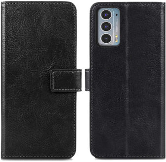 Imoshion Luxe Bookcase voor de Motorola Edge 20 - Zwart