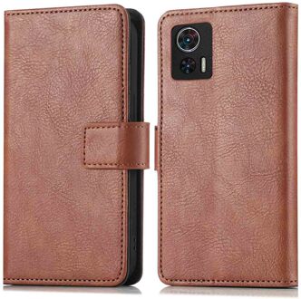 Imoshion Luxe Bookcase voor de Motorola Edge 30 Neo - Bruin