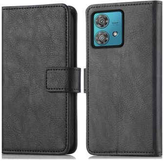 Imoshion Luxe Bookcase voor de Motorola Edge 40 Neo - Zwart