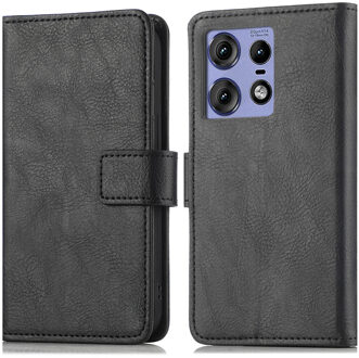 Imoshion Luxe Bookcase voor de Motorola Edge 50 Pro - Zwart