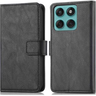 Imoshion Luxe Bookcase voor de Motorola Edge 60 Fusion - Zwart