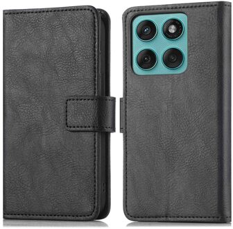 Imoshion Luxe Bookcase voor de Motorola Edge 60 Pro - Zwart