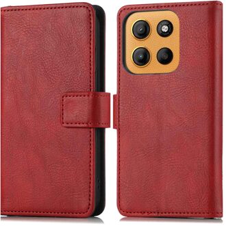 Imoshion Luxe Bookcase voor de Motorola Moto G15 / G15 Power - Rood