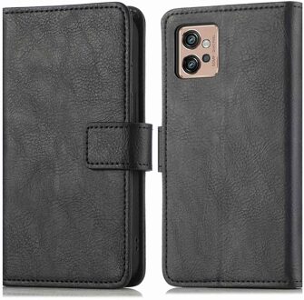Imoshion Luxe Bookcase voor de Motorola Moto G32 - Zwart
