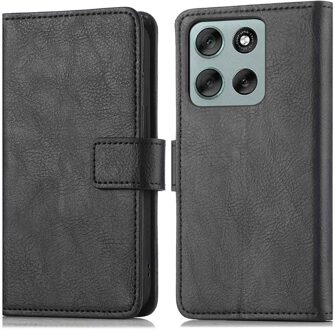 Imoshion Luxe Bookcase voor de Motorola Moto G56 - Zwart