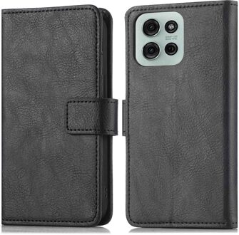 Imoshion Luxe Bookcase voor de Motorola Moto G75 5G - Zwart