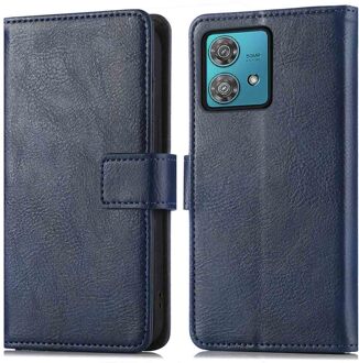 Imoshion Luxe Bookcase voor de Motorola Moto G84 - Donkerblauw