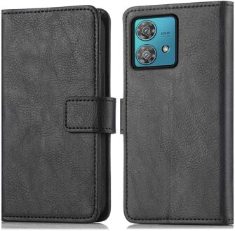 Imoshion Luxe Bookcase voor de Motorola Moto G84 - Zwart