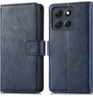 Imoshion Luxe Bookcase voor de Motorola Moto G86 - Donkerblauw