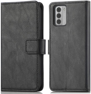 Imoshion Luxe Bookcase voor de Nokia G42 - Zwart