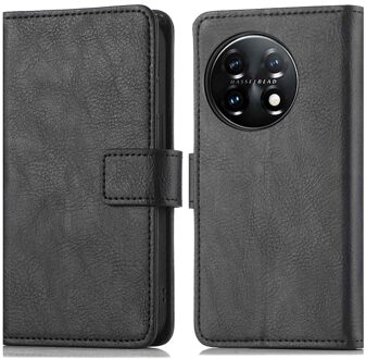 Imoshion Luxe Bookcase voor de OnePlus 11 - Zwart