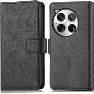 Imoshion Luxe Bookcase voor de OnePlus 12 - Zwart