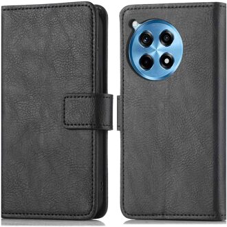 Imoshion Luxe Bookcase voor de OnePlus 12R - Zwart