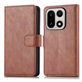 Imoshion Luxe Bookcase voor de OnePlus 15 - Bruin