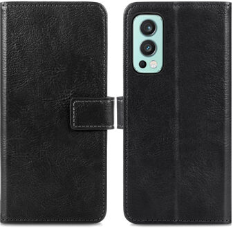 Imoshion Luxe Bookcase voor de OnePlus Nord 2 - Zwart