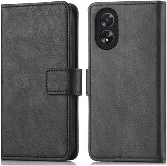 Imoshion Luxe Bookcase voor de Oppo A18 / Oppo A38 - Zwart