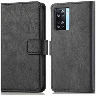 Imoshion Luxe Bookcase voor de Oppo A57(s) - Zwart