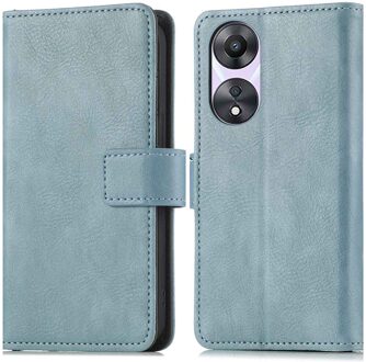 Imoshion Luxe Bookcase voor de Oppo A78 (4G) - Lichtblauw