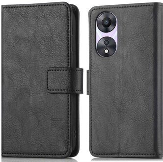 Imoshion Luxe Bookcase voor de Oppo A78 (4G) - Zwart
