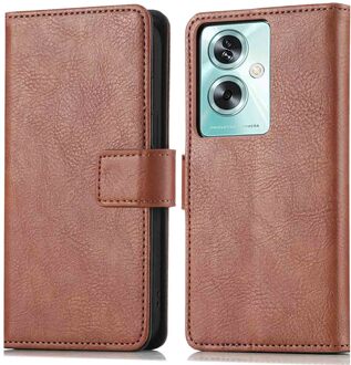 Imoshion Luxe Bookcase voor de Oppo A79 - Bruin