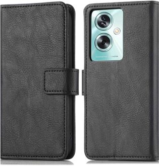 Imoshion Luxe Bookcase voor de Oppo A79 - Zwart
