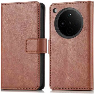 Imoshion Luxe Bookcase voor de Oppo Find X8 - Bruin