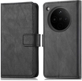 Imoshion Luxe Bookcase voor de Oppo Find X8 - Zwart