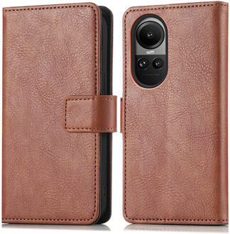 Imoshion Luxe Bookcase voor de Oppo Reno 10 / 10 Pro - Bruin