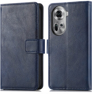 Imoshion Luxe Bookcase voor de Oppo Reno 11 F - Donkerblauw