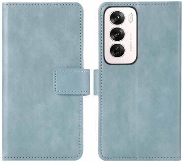 Imoshion Luxe Bookcase voor de Oppo Reno 12 Pro - Lichtblauw