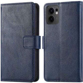 Imoshion Luxe Bookcase voor de Oppo Reno 13 F (5G) - Donkerblauw