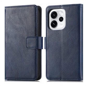 Imoshion Luxe Bookcase voor de Oppo Reno 15F - Donkerblauw